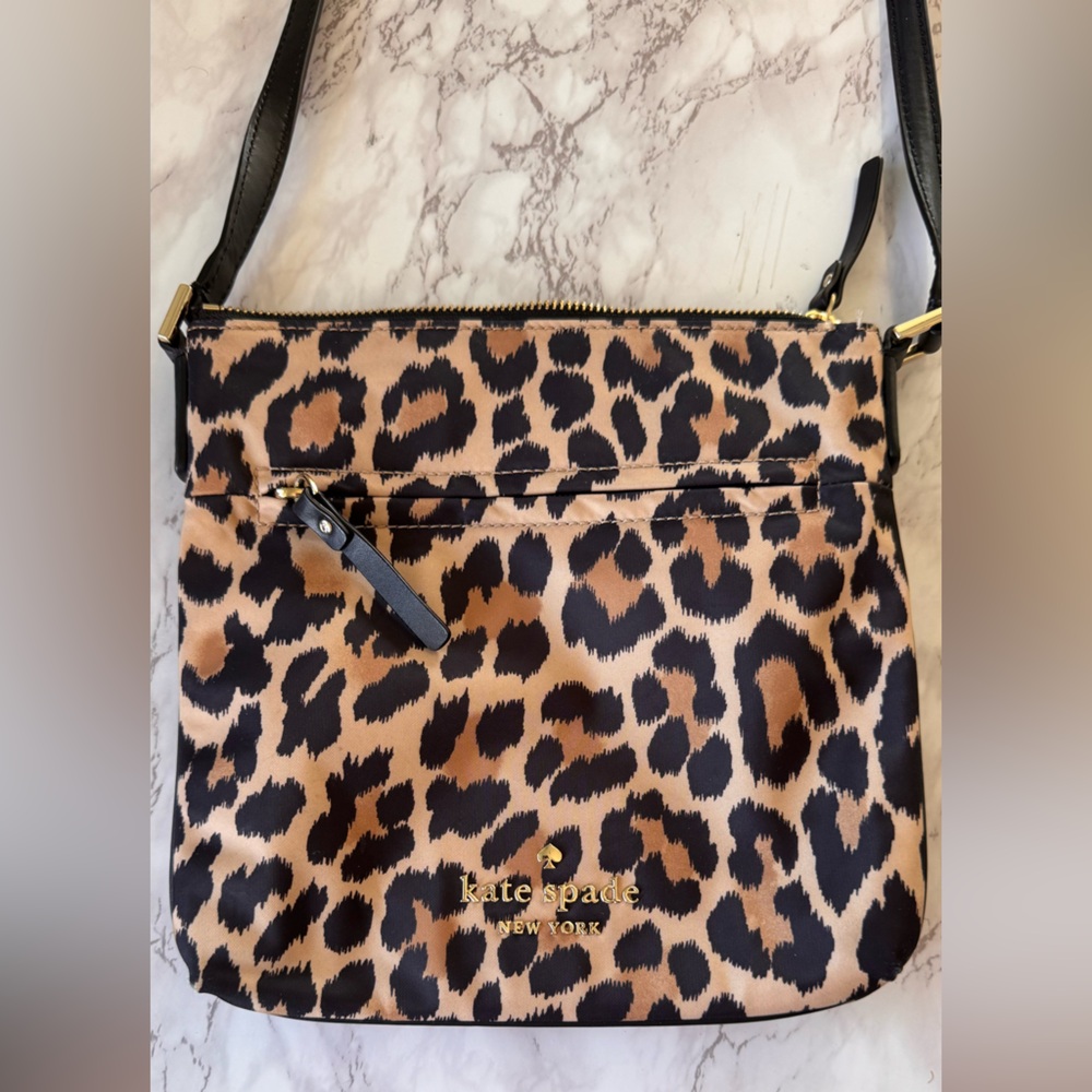 Kate Spade Nylon Animal Print Crossbody - Picture 16 of 16